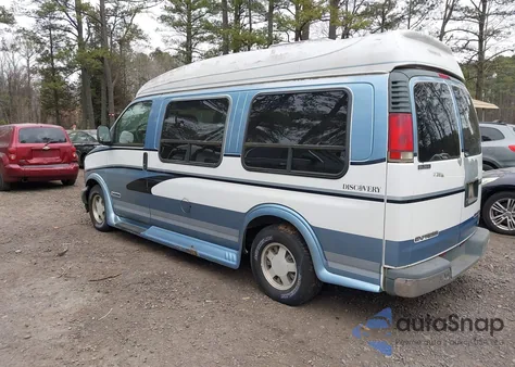 1999 Chevrolet Express из США, поврежденный, VIN 1GBFG15R3X1064495